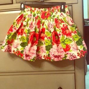 Hollister Flower Skirt